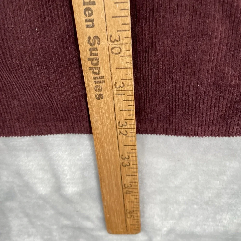 Levi's Shirt Mens XXL Corduroy Jackson Worker Button Up Relaxed Fit Red 2XL